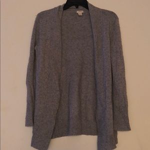 J. Crew size XXS grey cardigan